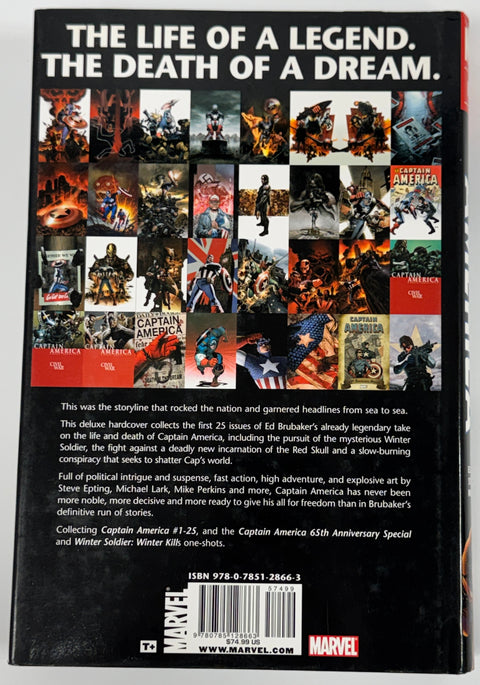 Captain America by Ed Brubaker Omnibus Vol. 1 Hardcover