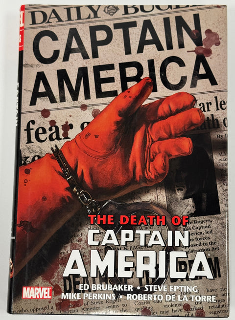 Captain America The Death of Captain America Omnibus Hardcover