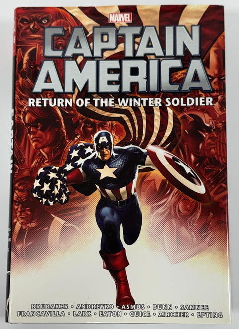 Captain America Return of the Winter Soldier Omnibus Hardcover