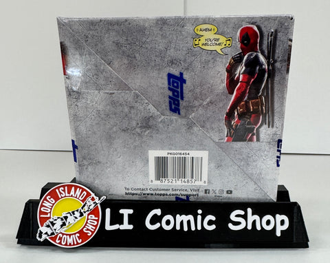 2025 Topps Chrome Marvel Deadpool Factory Sealed Hobby Box